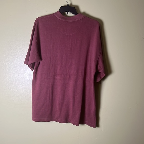 Tommy Bahama Red Polo Shirt Classic Knit - Picture 7 of 7
